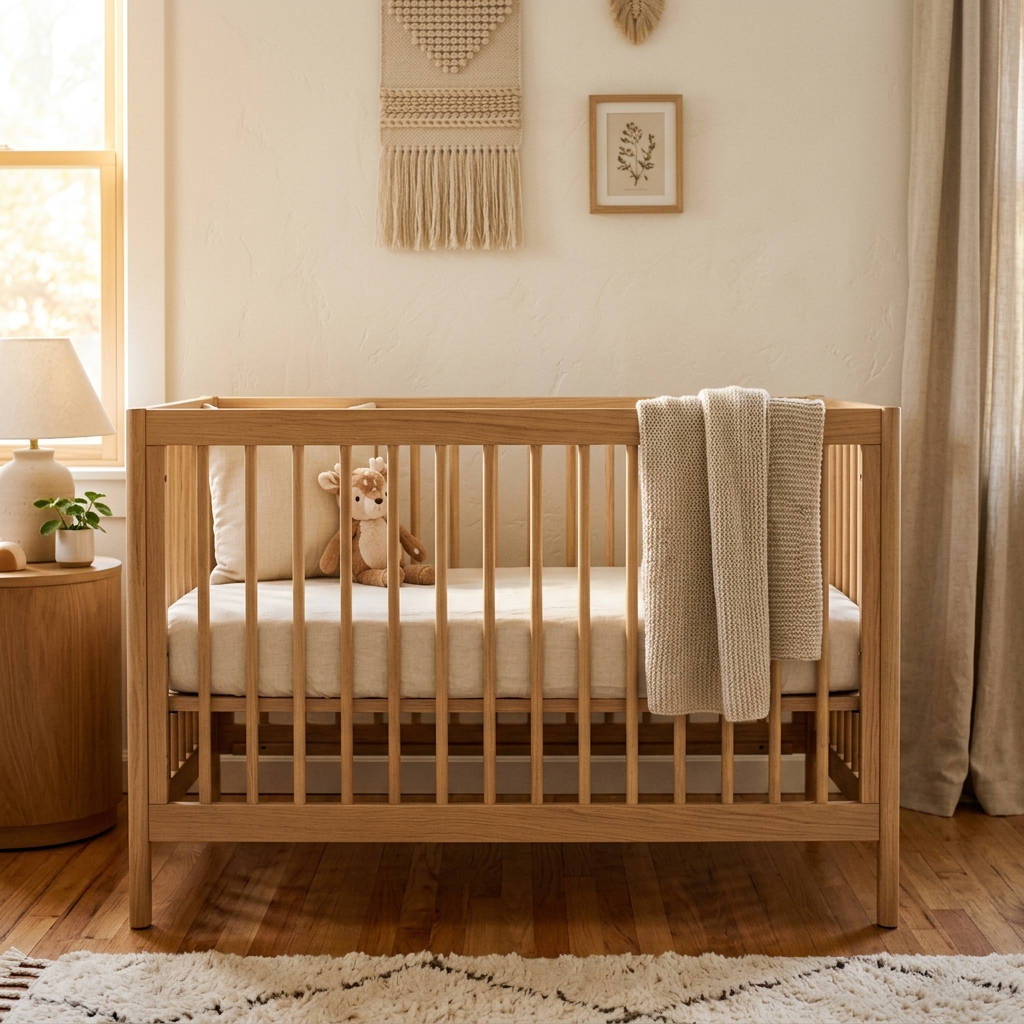 4-in-1 Convertible Crib