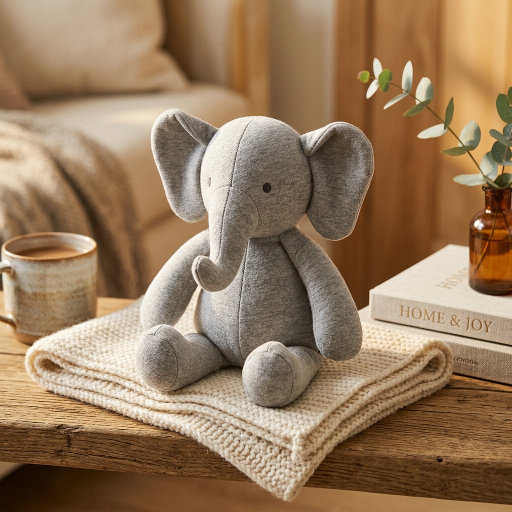 Soft Plush Elephant Toy