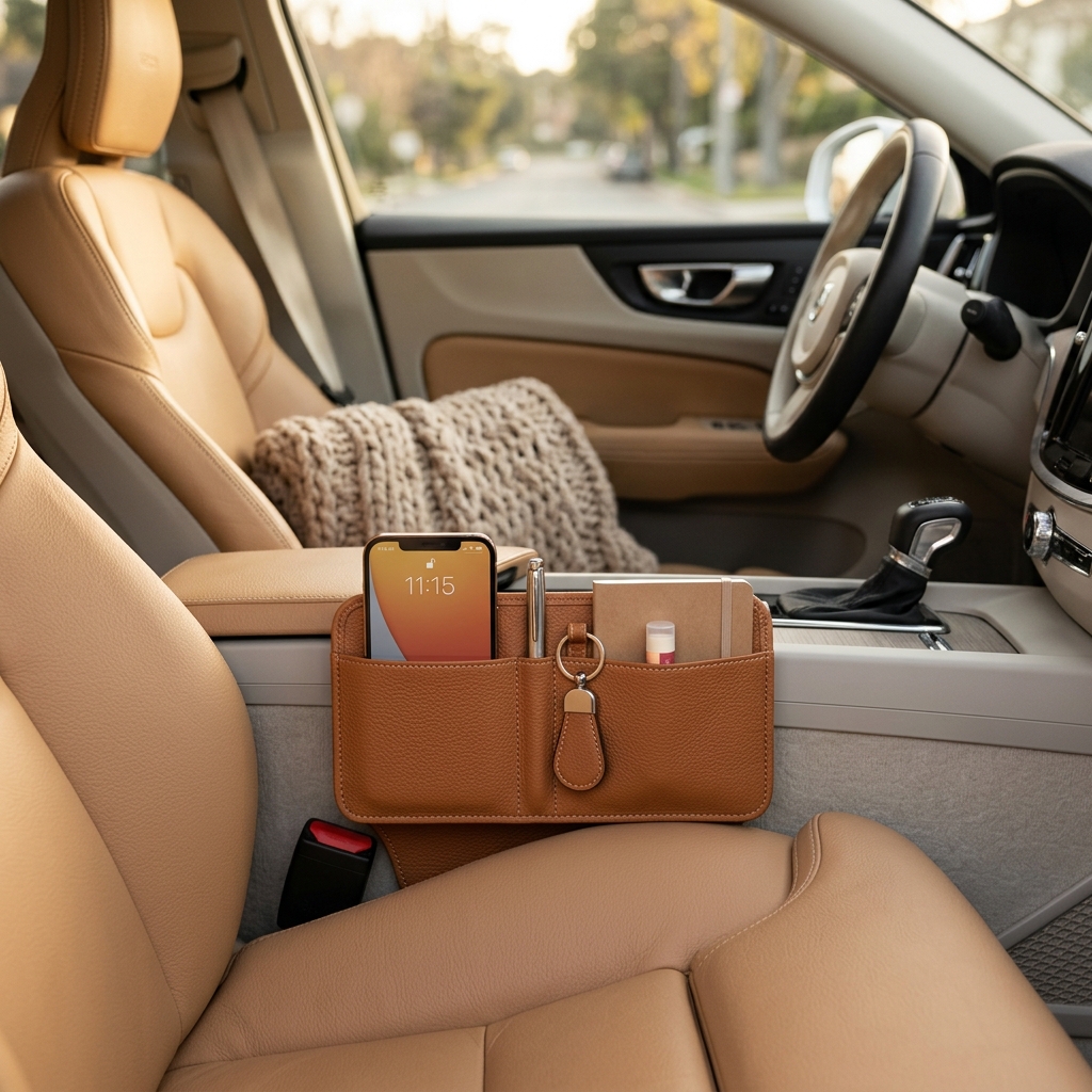 Car Seat Gap Filler Organizer