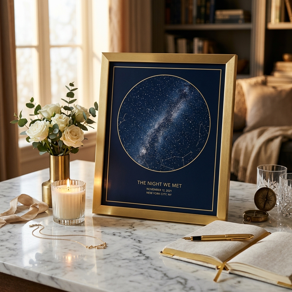 Uncommon Goods Personalized Star Map