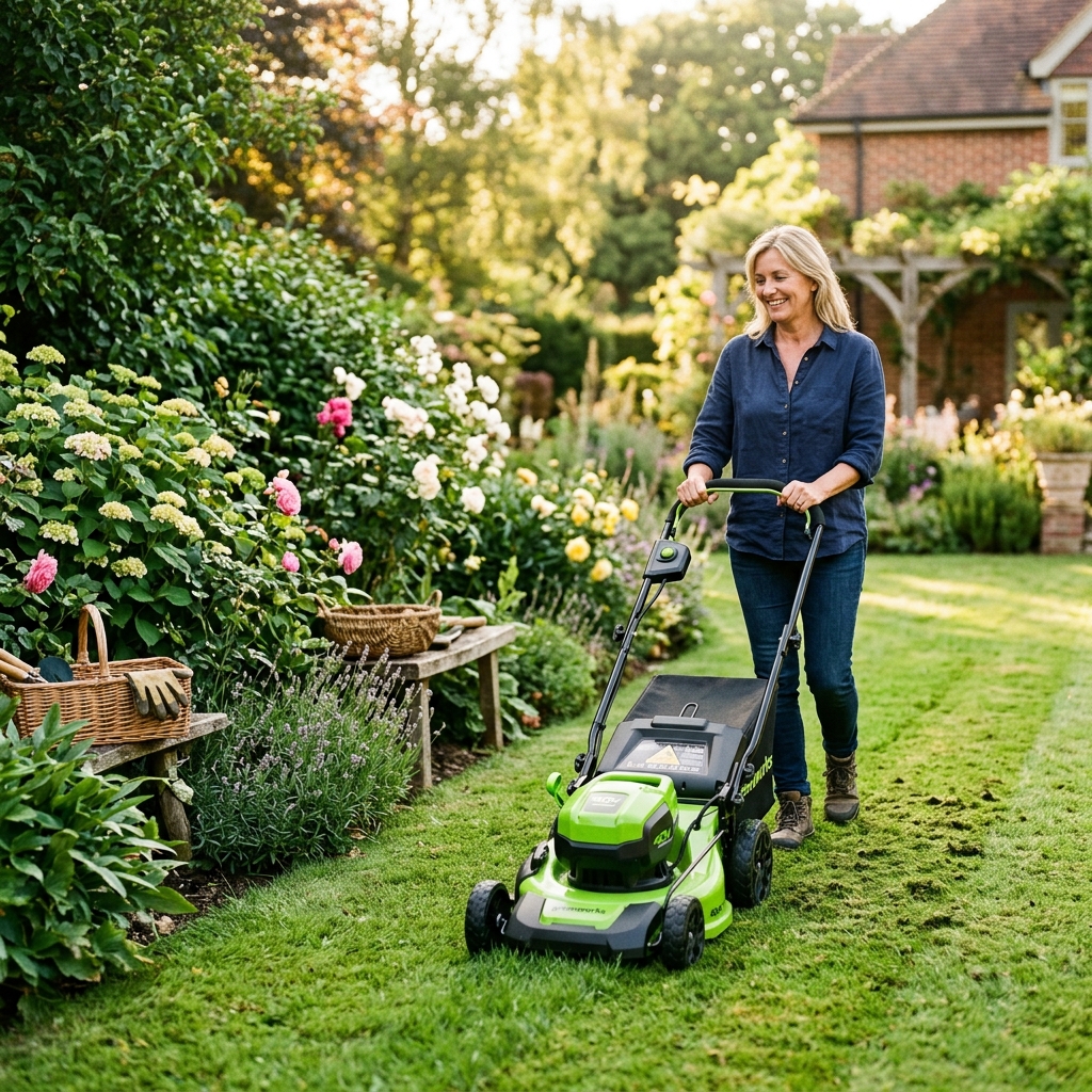 GreenWorks 40V Cordless Lawn Mower