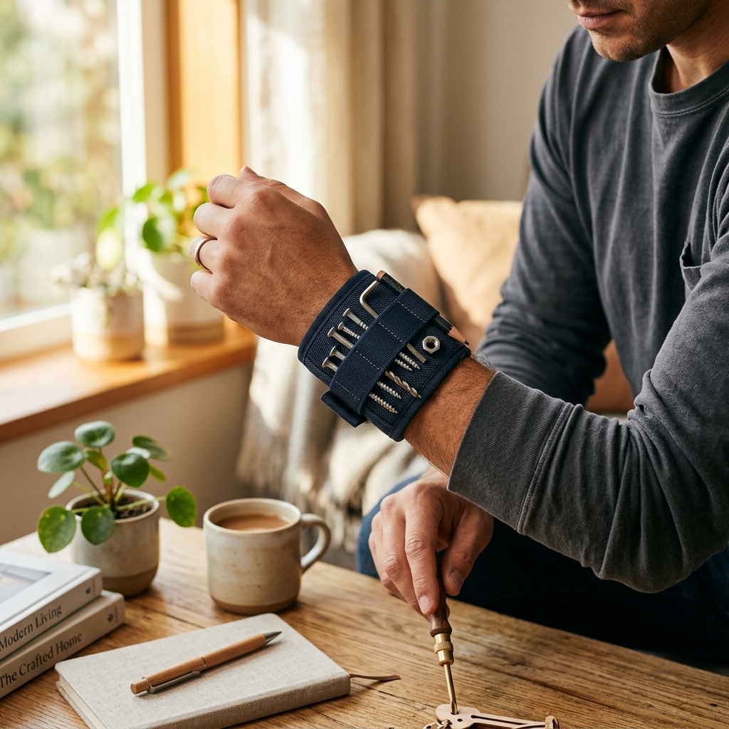 Magnetic Wristband Tool Holder