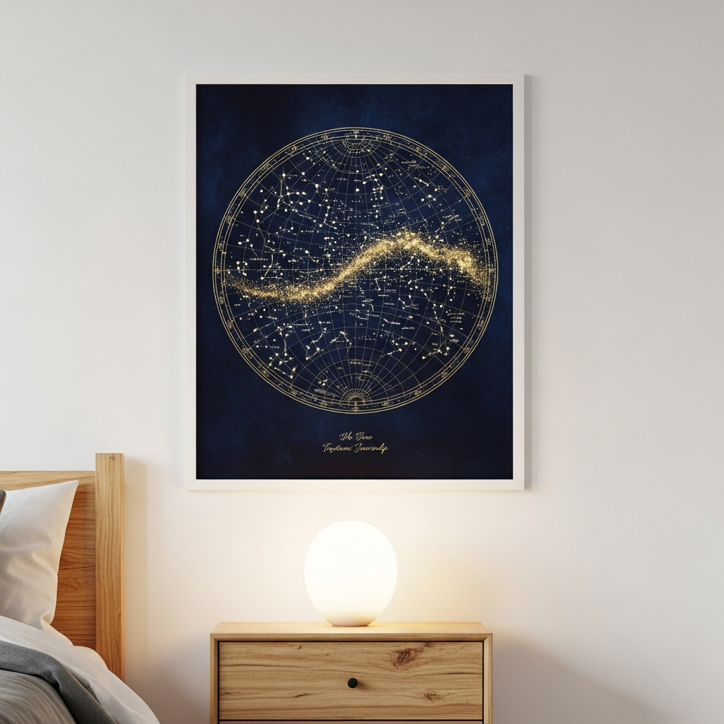 Custom Star Map Art Print
