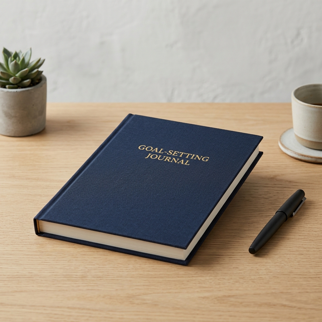 Goal-Setting Journal Hardcover
