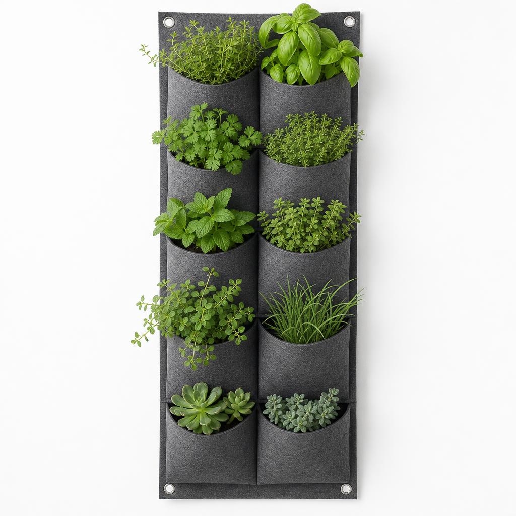 Gardzen 40-Pocket Vertical Wall Planter