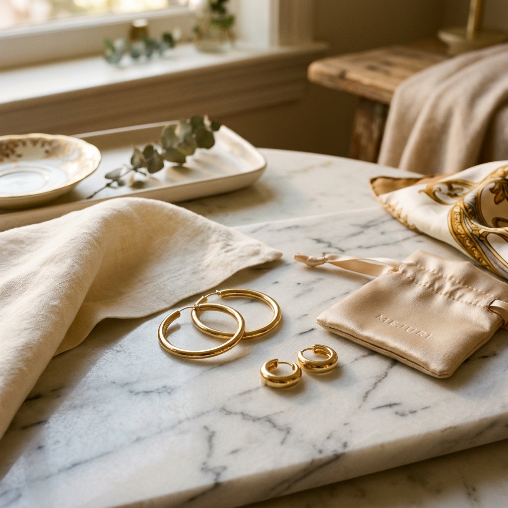 Mejuri Fine Jewelry � Gold Hoops