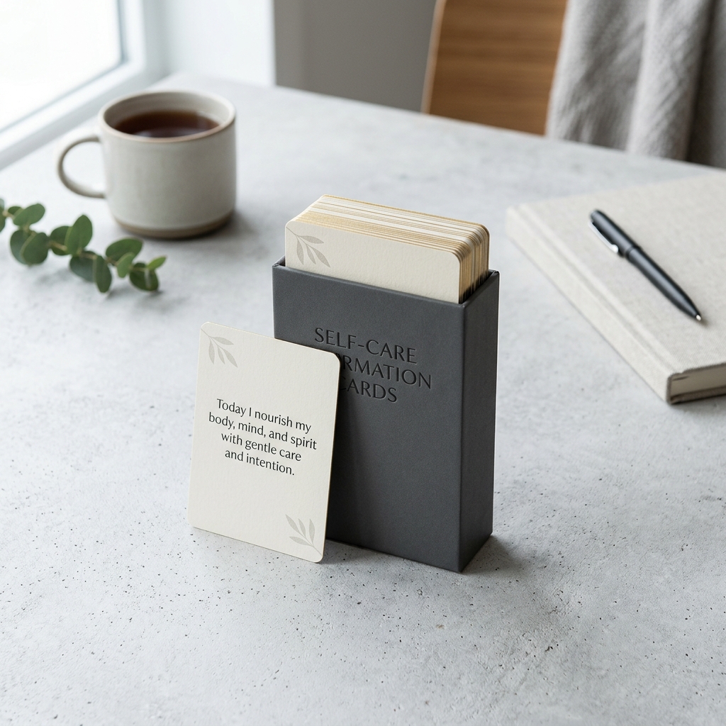 Self-Care Affirmation Cards