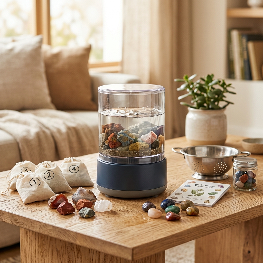 Rock Tumbler Beginner Kit