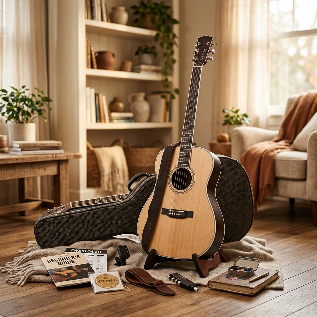 Beginner Acoustic Guitar Pack