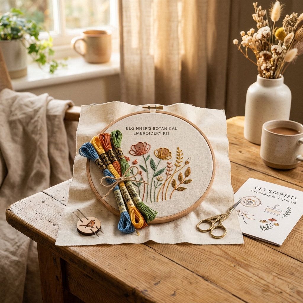 Embroidery Hoop Kit Beginner