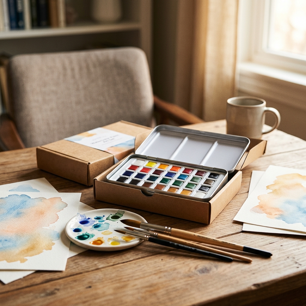 Watercolor Paint Art Set