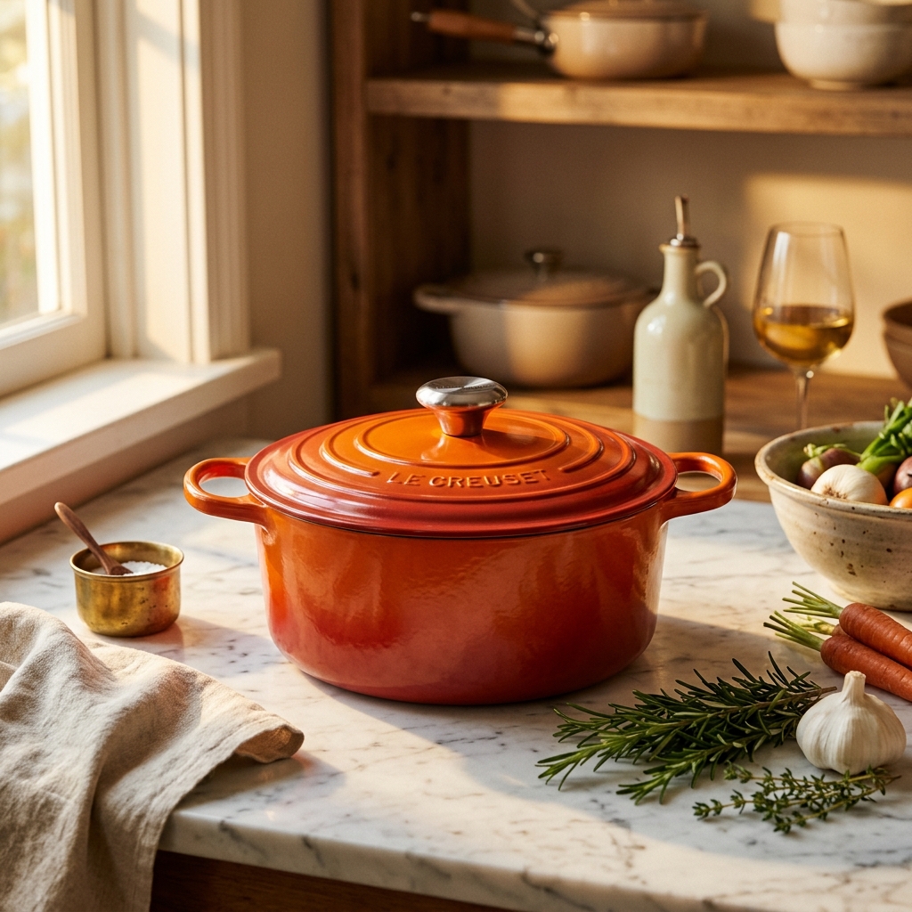 Le Creuset Signature Cast Iron Dutch Oven (5.5 Qt)