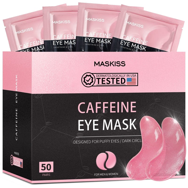 MASKISS 24K Gold Collagen Eye Masks (50 Pairs)