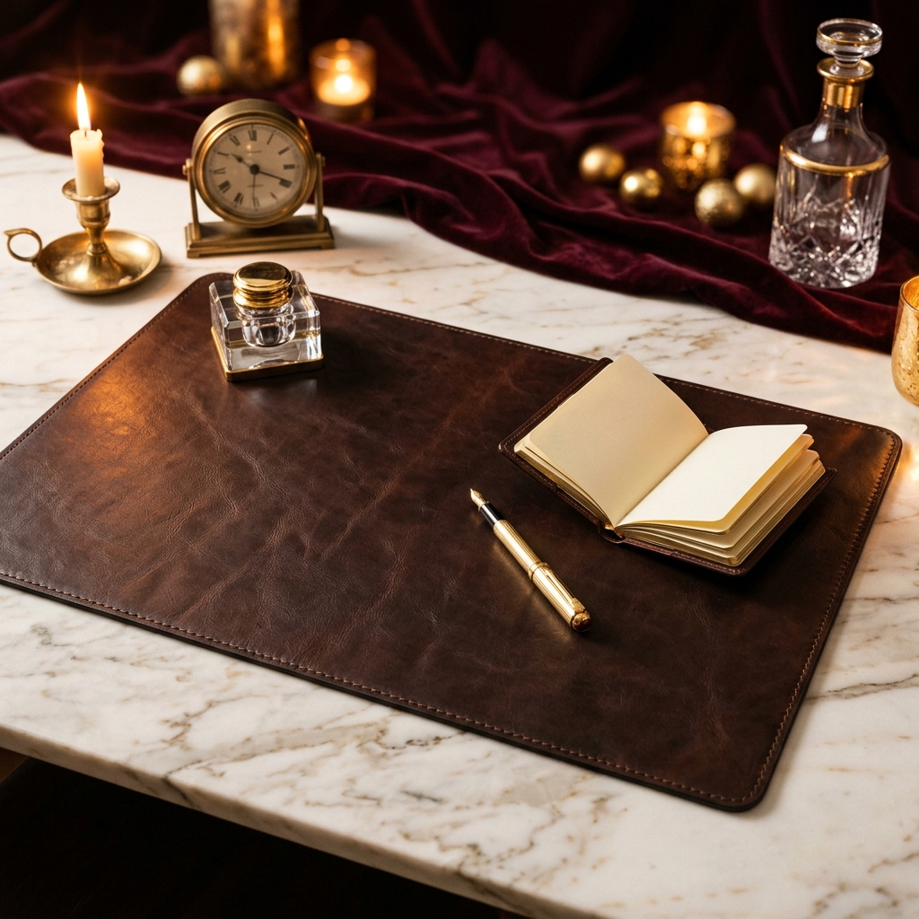 Large Leather Desk Pad