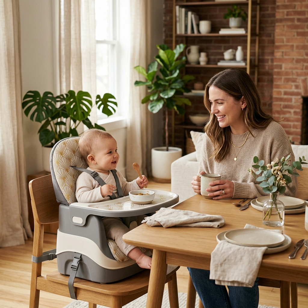 Munchkin Brica Birth-to-Booster Art Deco Seat