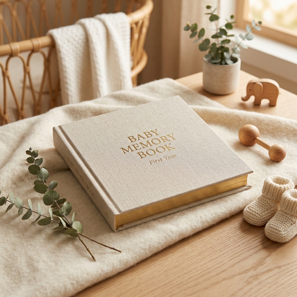 Baby Memory Book First Year