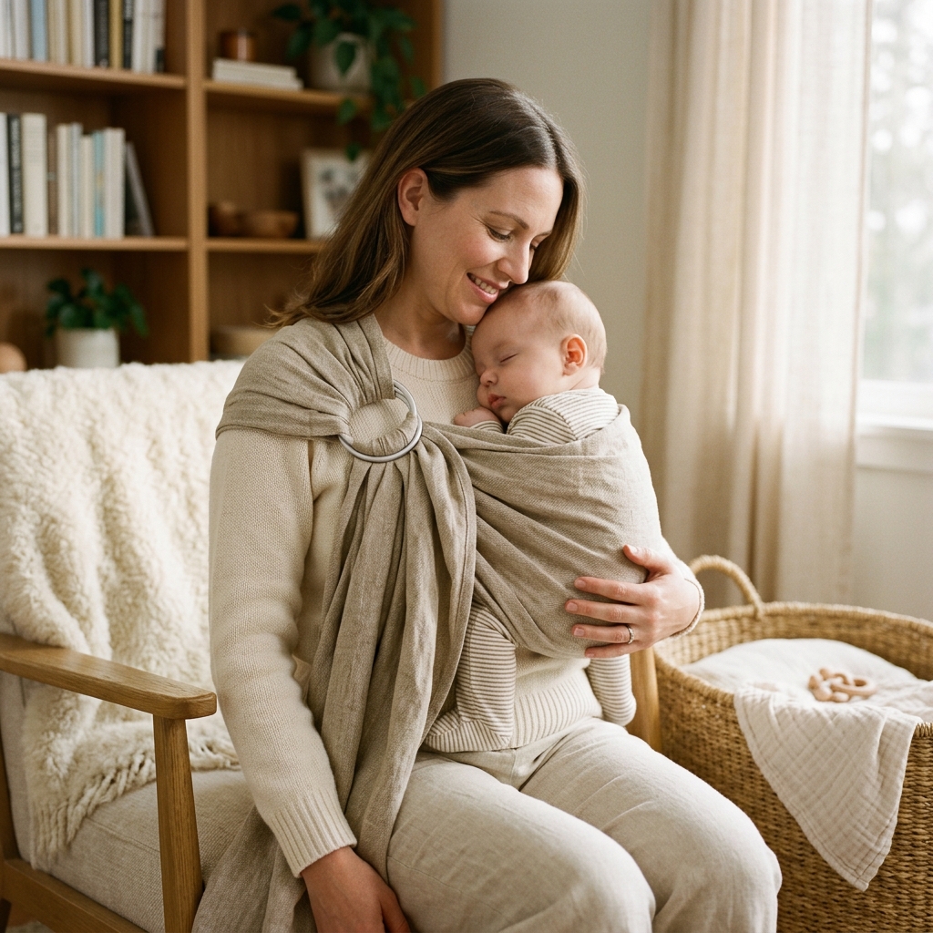 Ring Sling Baby Carrier