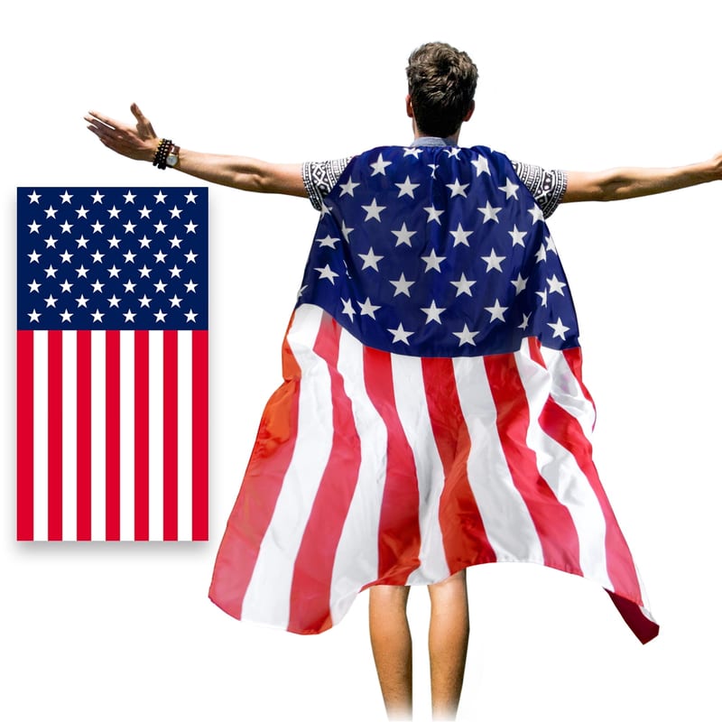 American Flag Cape