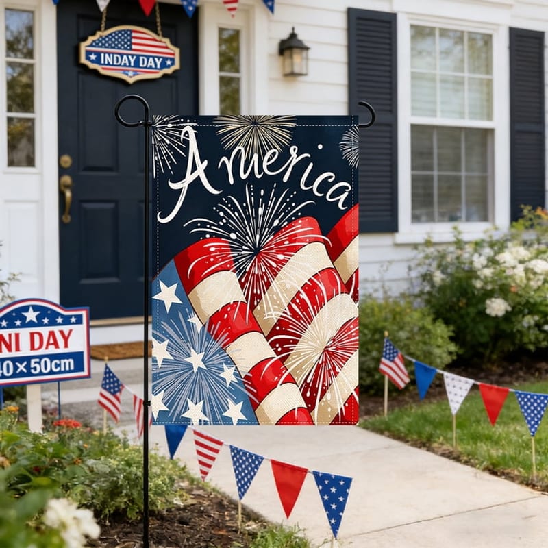 American Flag Garden Flag