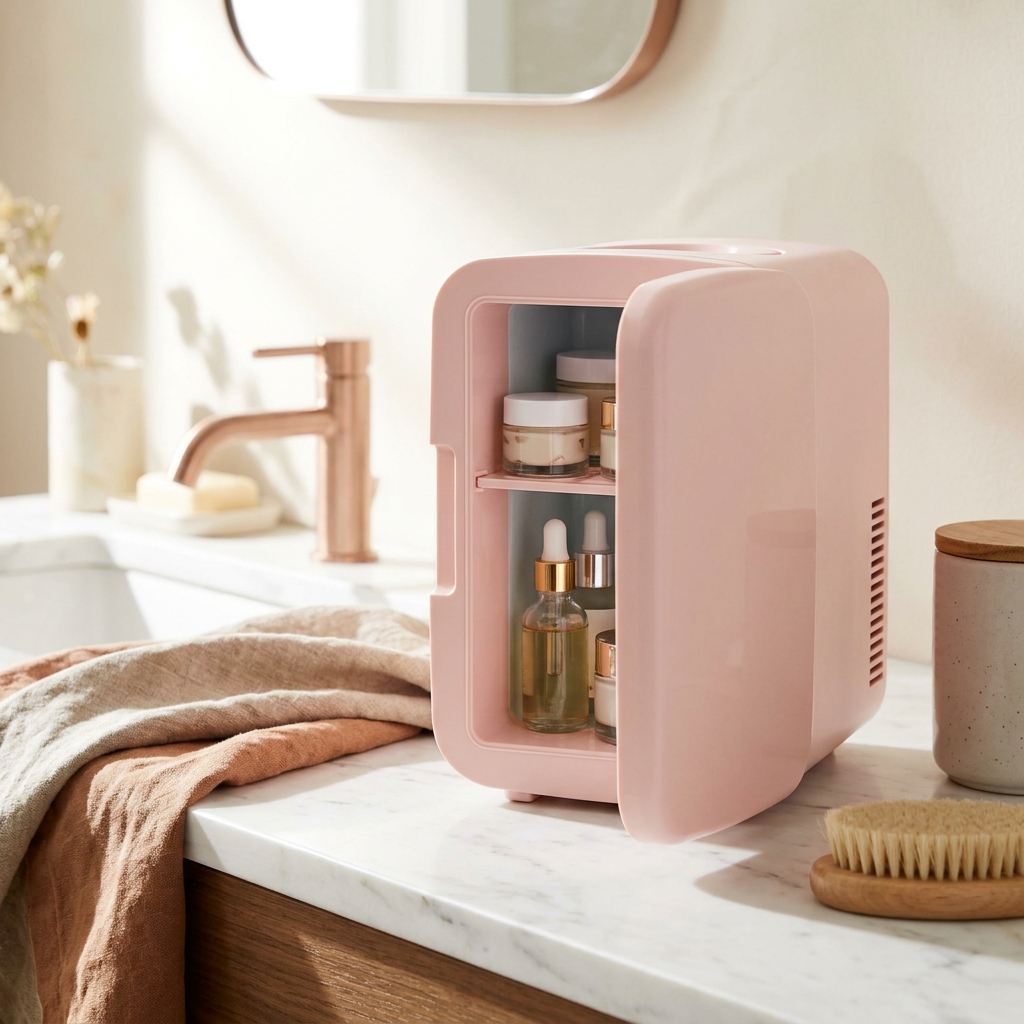 Skincare Fridge Mini 6L Compact Beauty Refrigerator