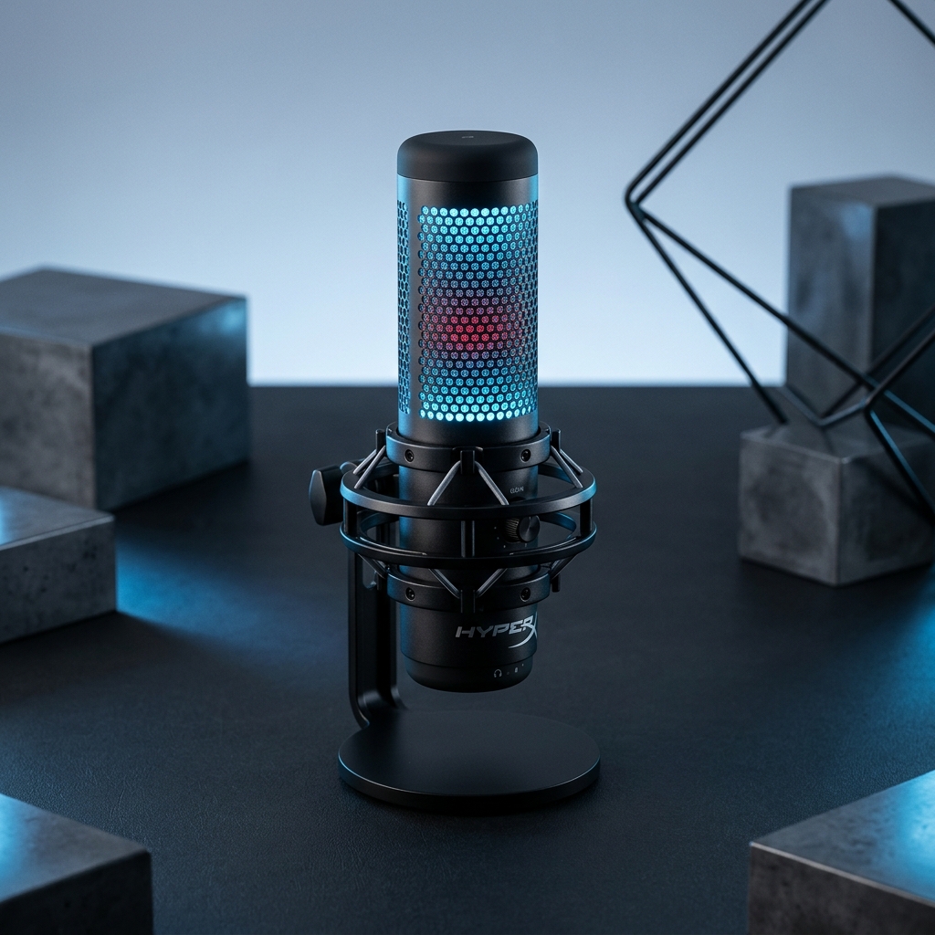 HyperX QuadCast USB Condenser Microphone