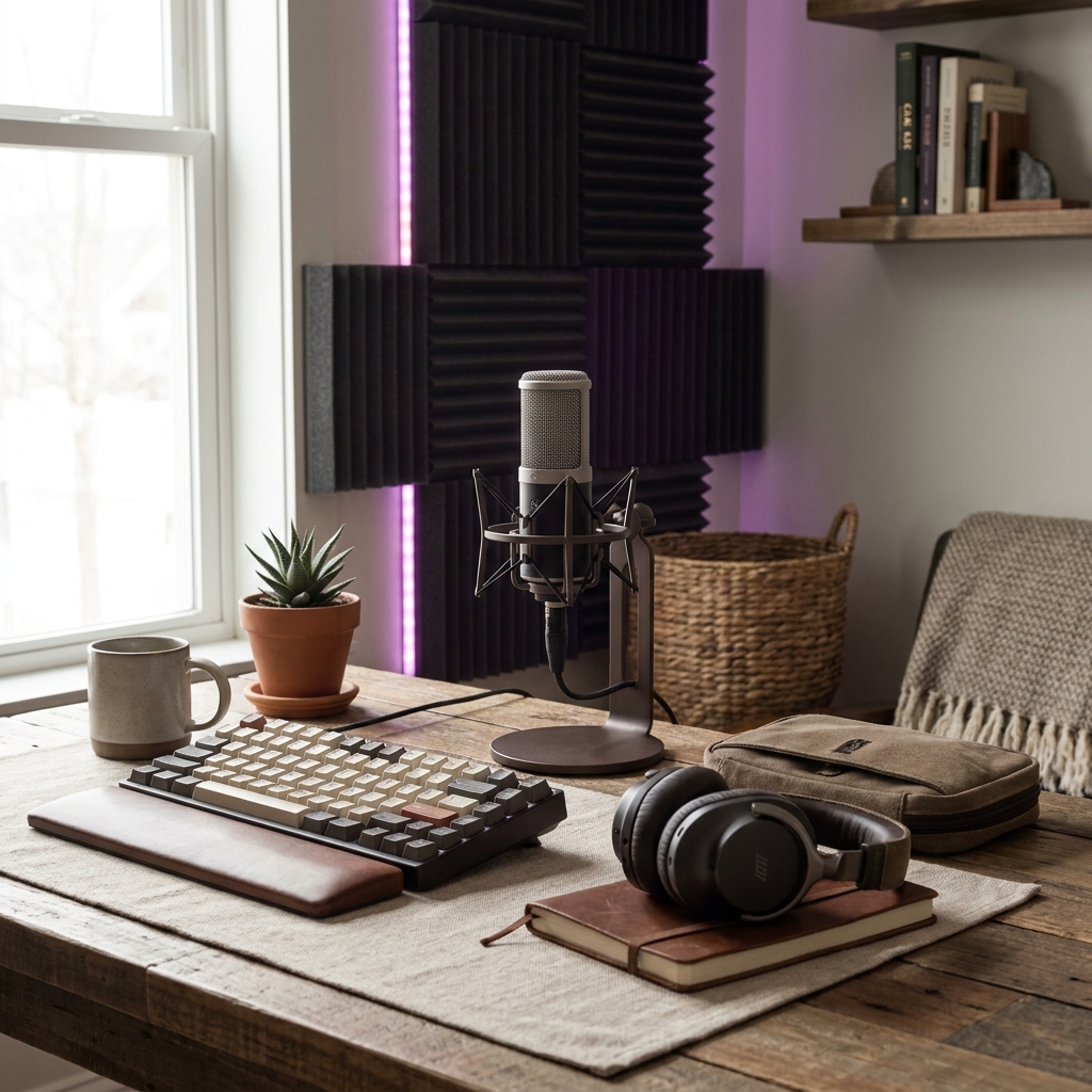 Streaming Soundproof Foam Acoustic Panels 12 Pack