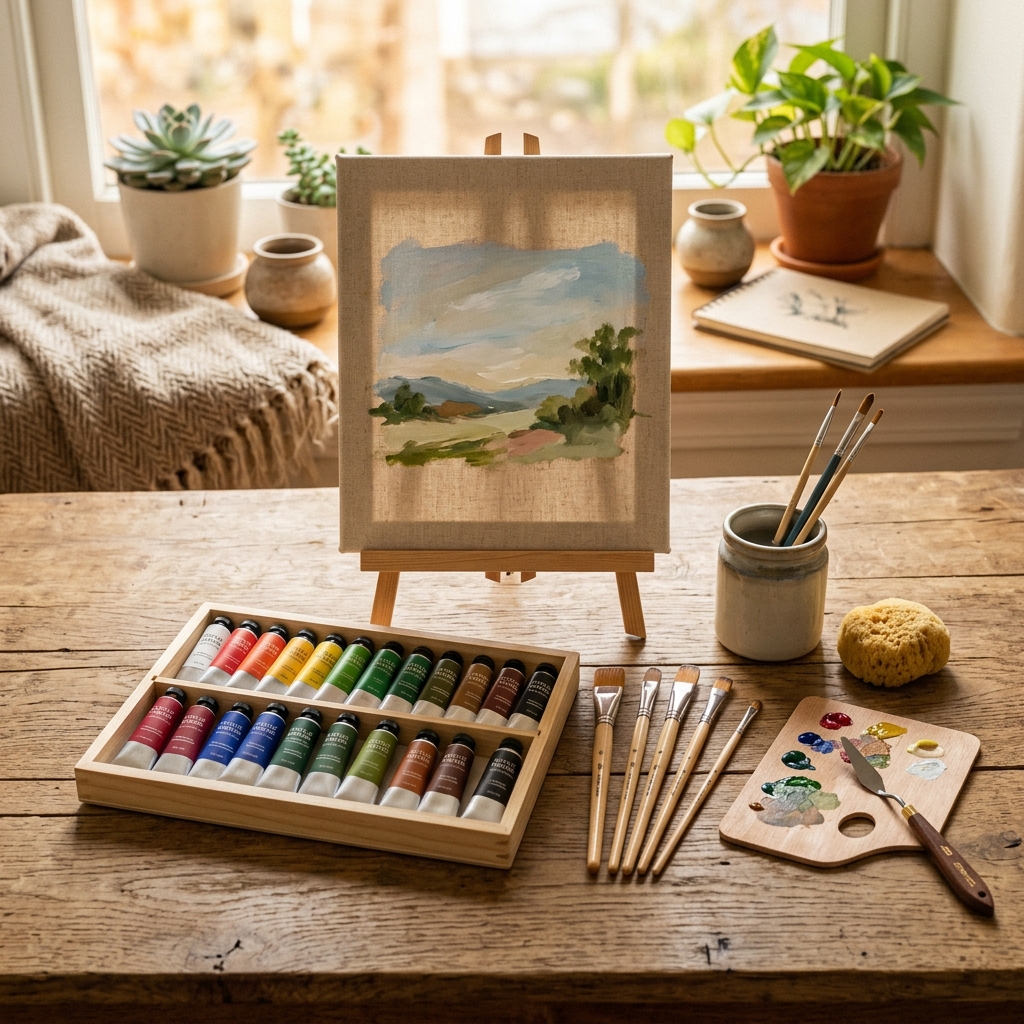 Acrylic Painting Beginner Set