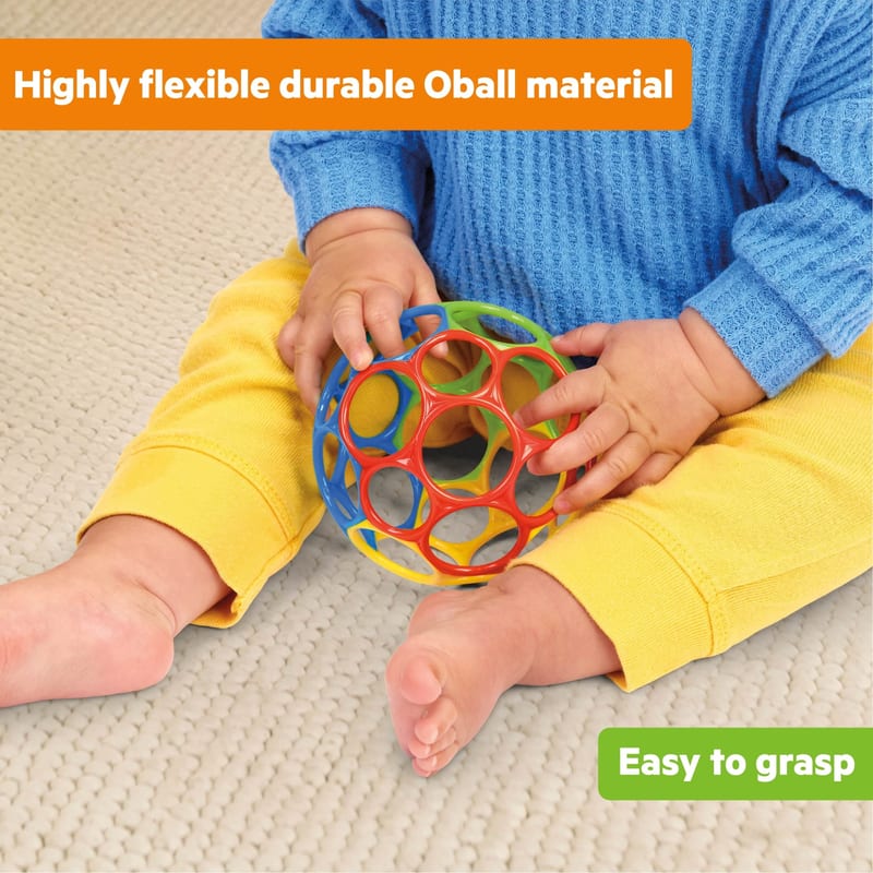 Bright Starts Oball Easy-Grasp Ball