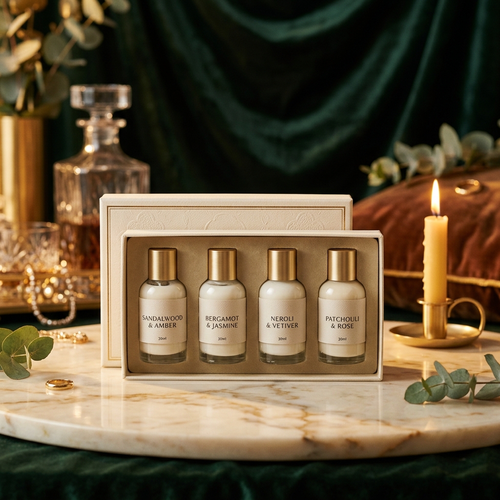 Scented Hand Lotion Travel Set